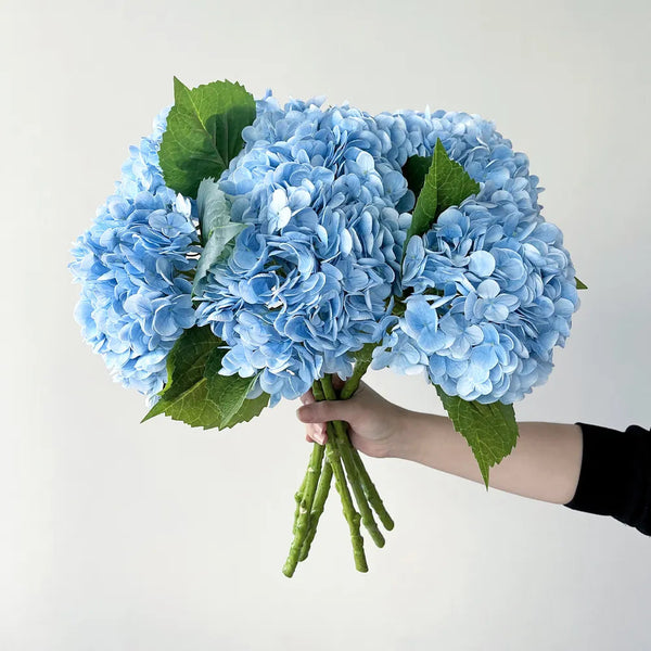 Hortênsia Artificial para Decoração 3 Peças - Casa Farfelle