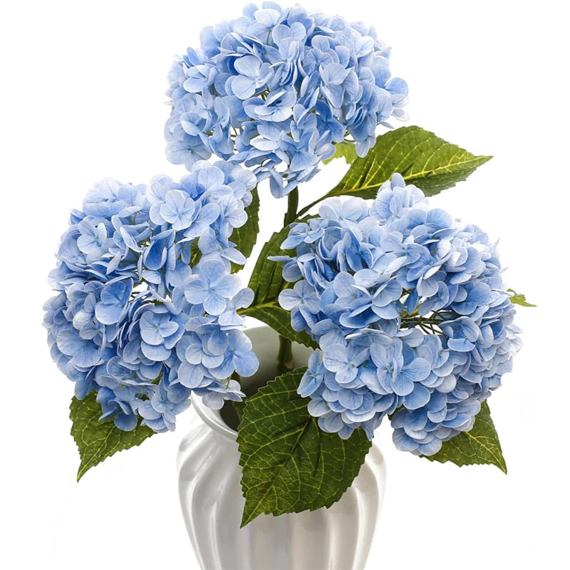 Hortênsia Artificial para Decoração 3 Peças - Casa Farfelle