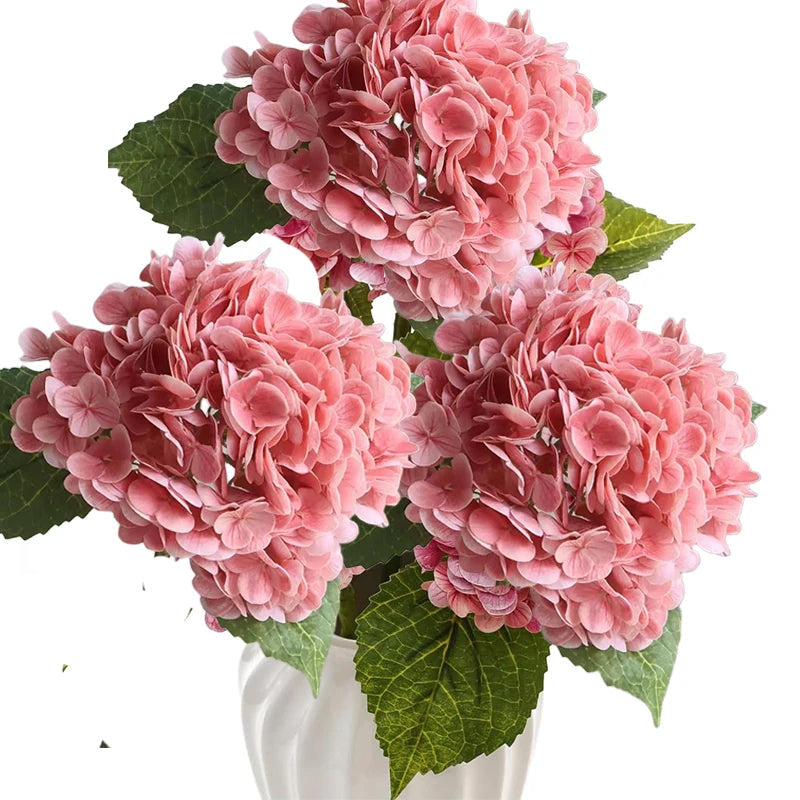 Hortênsia Artificial para Decoração 3 Peças - Casa Farfelle