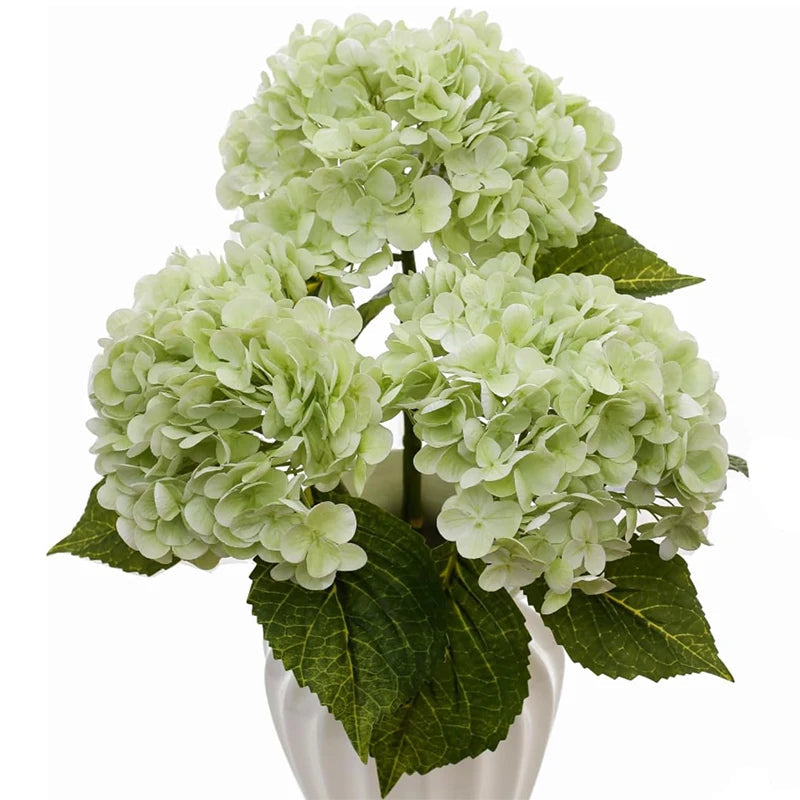 Hortênsia Artificial para Decoração 3 Peças - Casa Farfelle