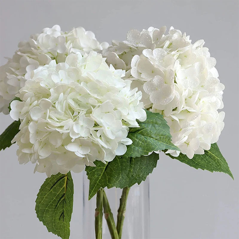 Hortênsia Artificial para Decoração 3 Peças - Casa Farfelle