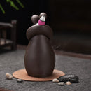 Incensário Cascata Abraço + 20 Incensos Cônicos - Casa Farfelle