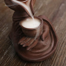 Incensário Cascata Bule + 20 Incensos Cônicos - Casa Farfelle