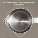 Jarra de Aço Inox para Espumar Leite Profissional - Casa Farfelle