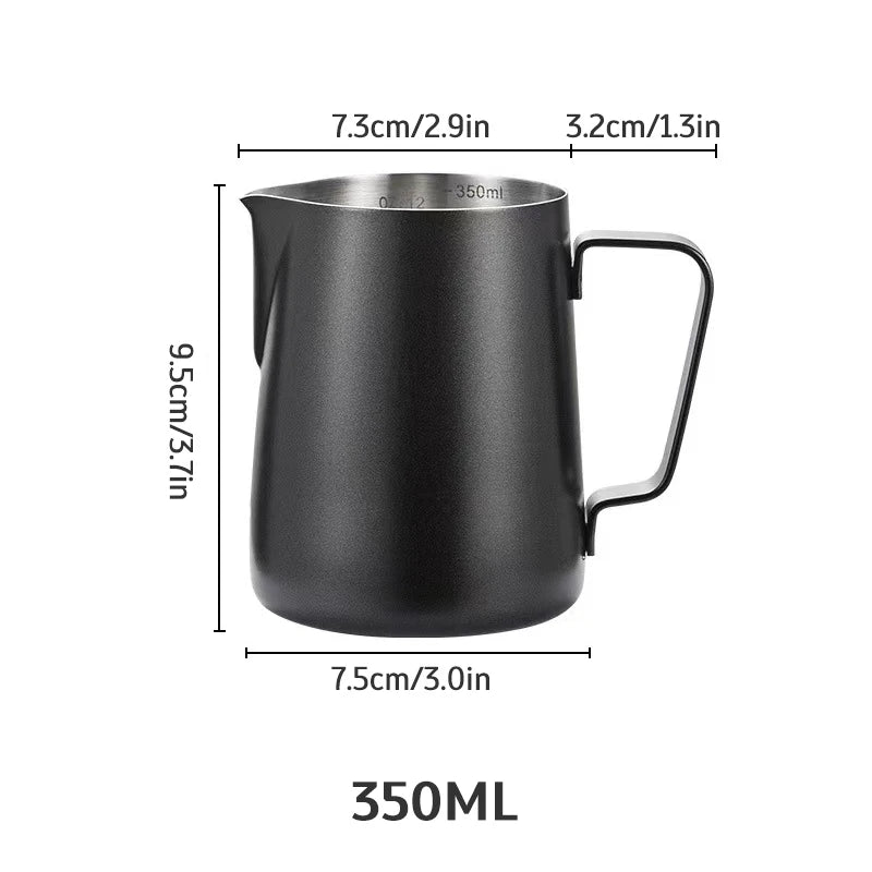 Jarra de Aço Inox para Espumar Leite Profissional - Casa Farfelle
