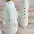 Kit 3 Enfeites de Natal Escandinavo com Pai Noel Decorativo - Casa Farfelle