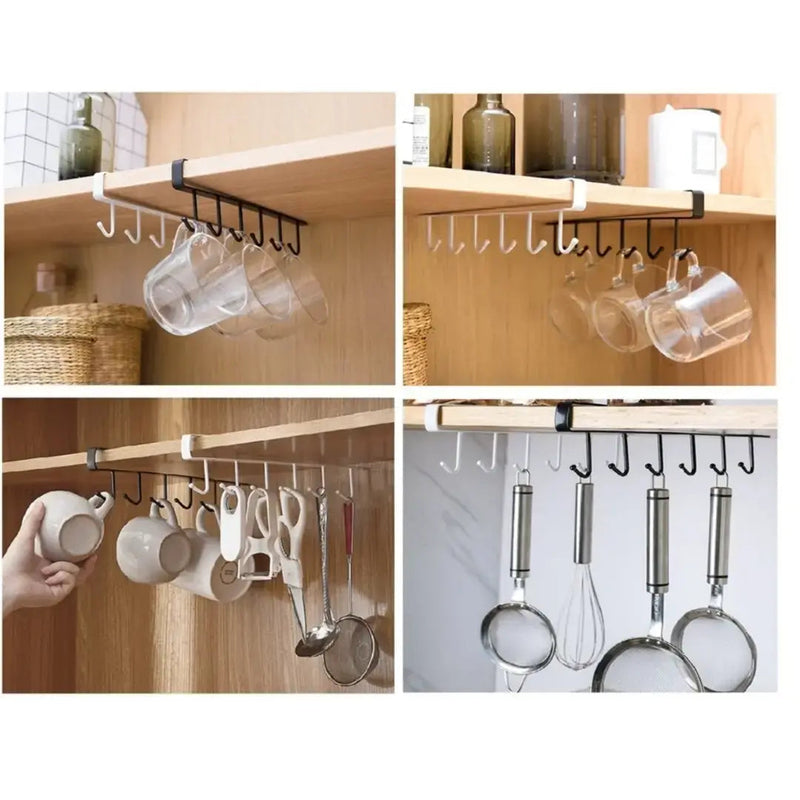 Kit 3 Suportes de Metal para Xícaras e Utensílios - Casa Farfelle
