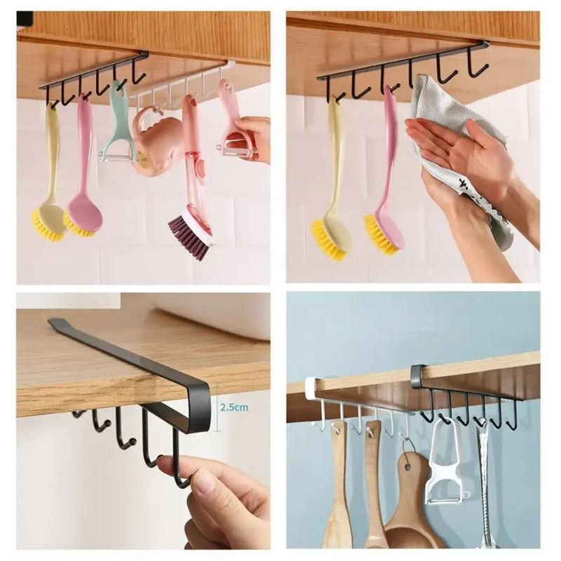 Kit 3 Suportes de Metal para Xícaras e Utensílios - Casa Farfelle