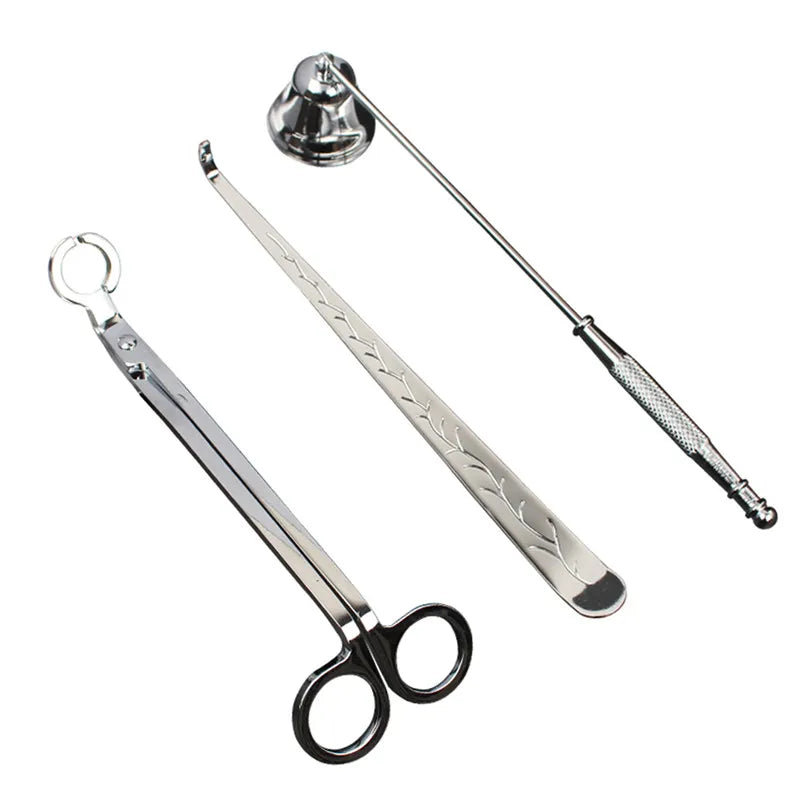 Kit Acessórios para Velas em Inox - Casa Farfelle