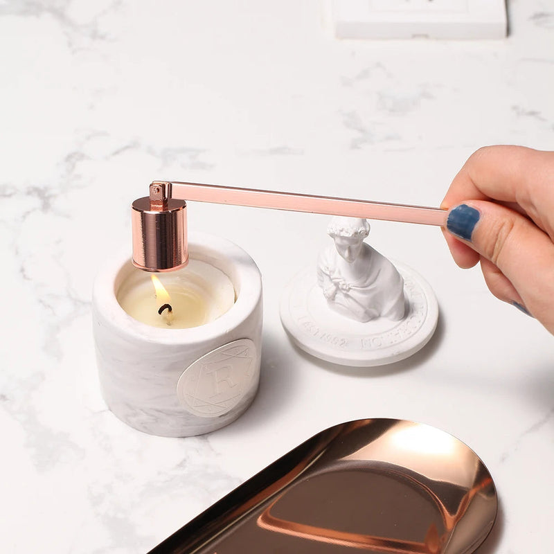 Kit Acessórios para Velas Rose Gold - Casa Farfelle