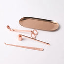 Kit Acessórios para Velas Rose Gold - Casa Farfelle