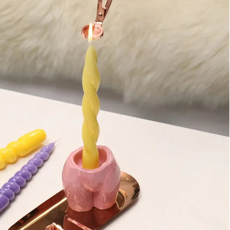 Kit Acessórios para Velas Rose Gold - Casa Farfelle