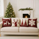 Kit Capas de Almofadas de Natal – 4 Unidades (45x45cm) - Casa Farfelle