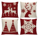 Kit Capas de Almofadas de Natal – 4 Unidades (45x45cm) - Casa Farfelle