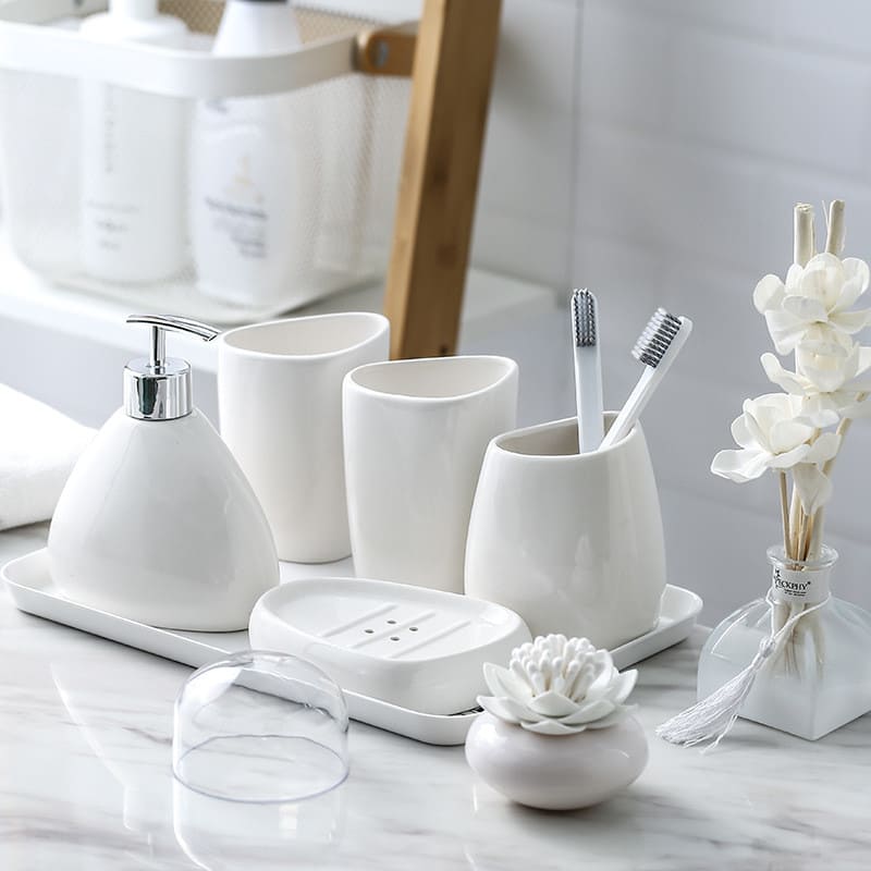 Kit Saboneteira Clay - Casa Farfelle