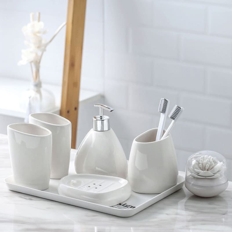 Kit Saboneteira Clay - Casa Farfelle