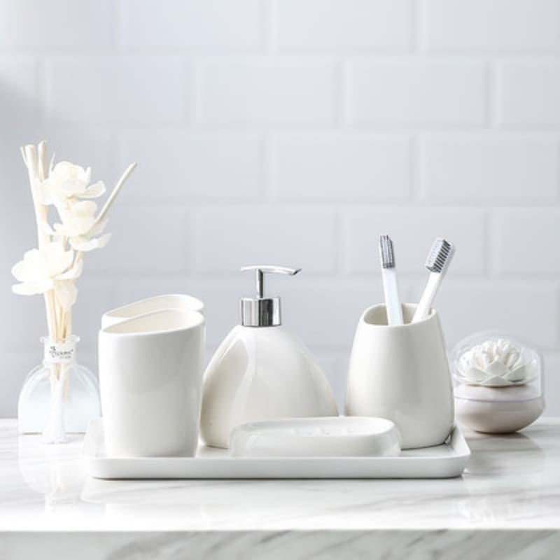 Kit Saboneteira Clay - Casa Farfelle