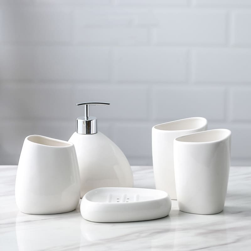 Kit Saboneteira Clay - Casa Farfelle