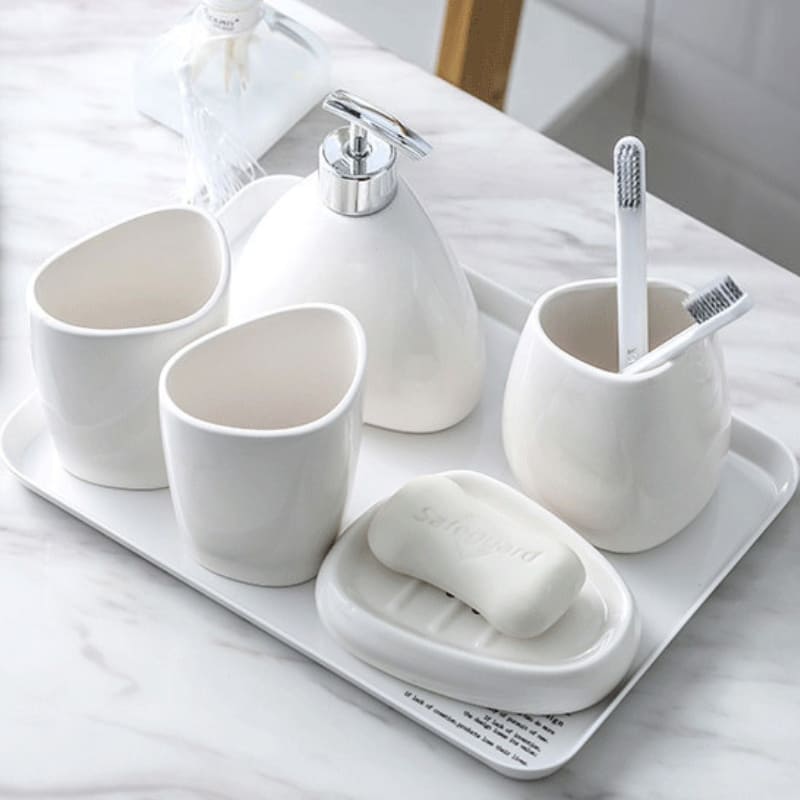 Kit Saboneteira Clay - Casa Farfelle