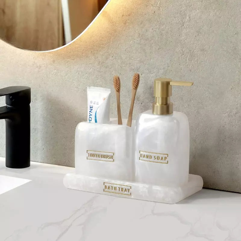 Kit Saboneteira Shine - Casa Farfelle