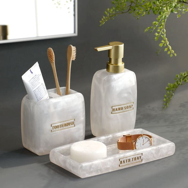 Kit Saboneteira Shine - Casa Farfelle