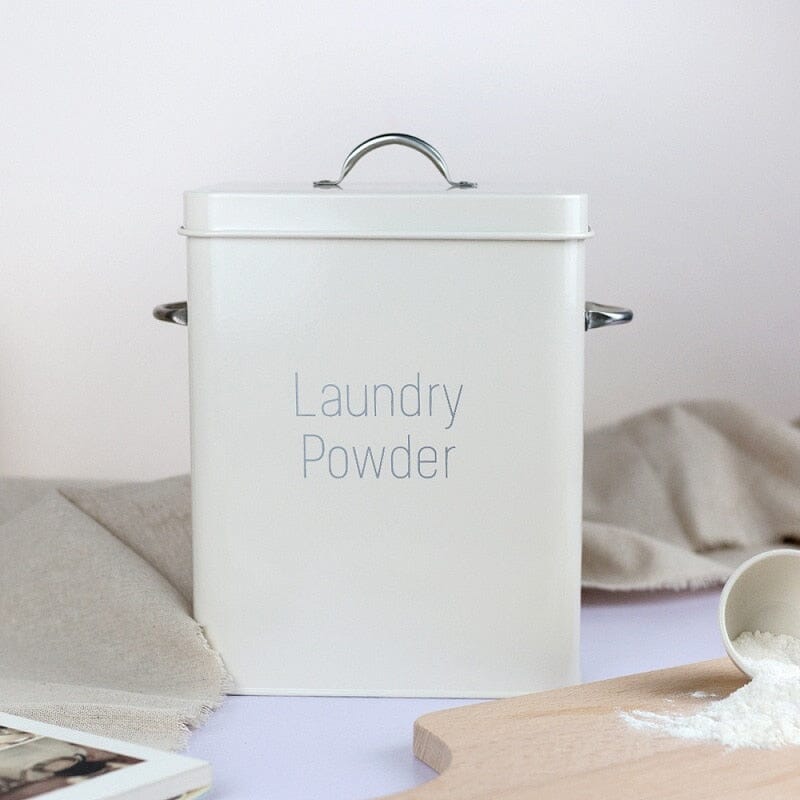 Lata de Armazenamento para Lavanderia Lino - Casa Farfelle