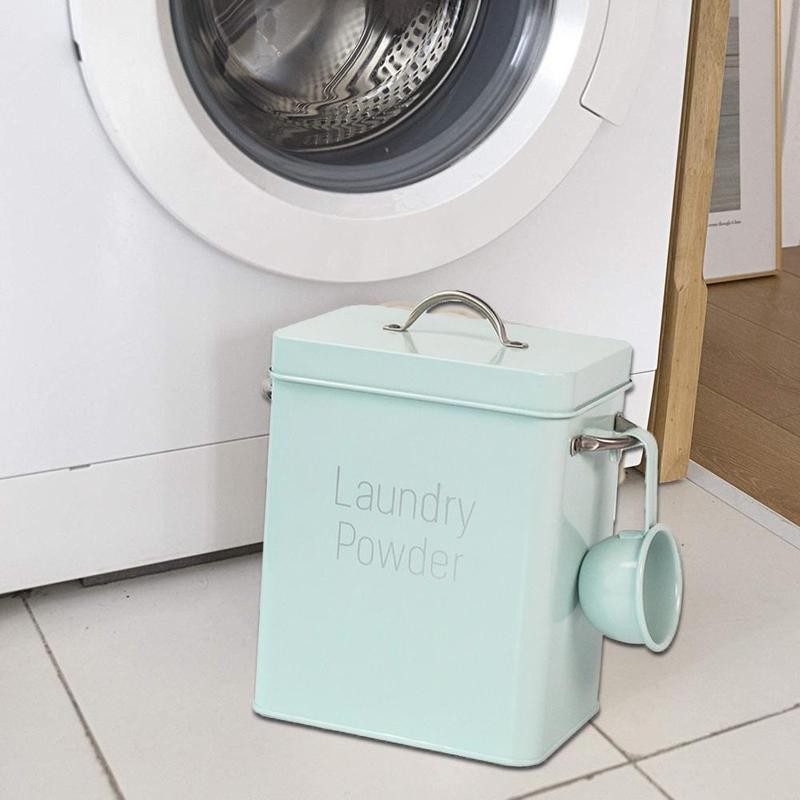 Lata de Armazenamento para Lavanderia Lino - Casa Farfelle