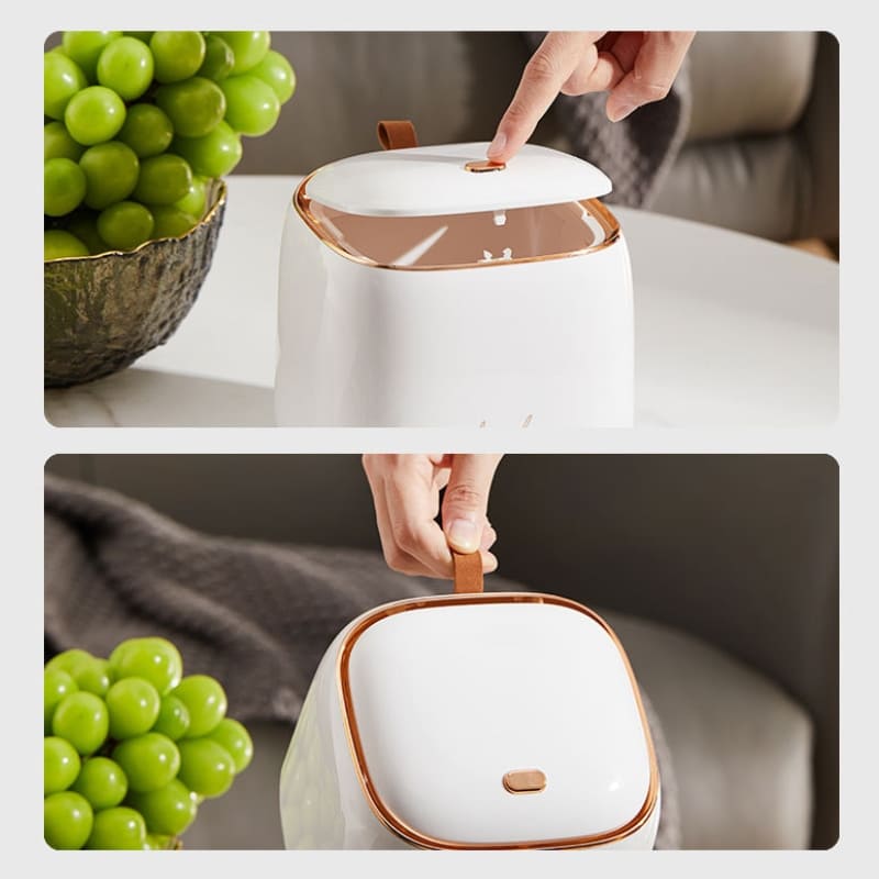 Lixeira de Mesa Luxo Decorativa Polihousi - Casa Farfelle