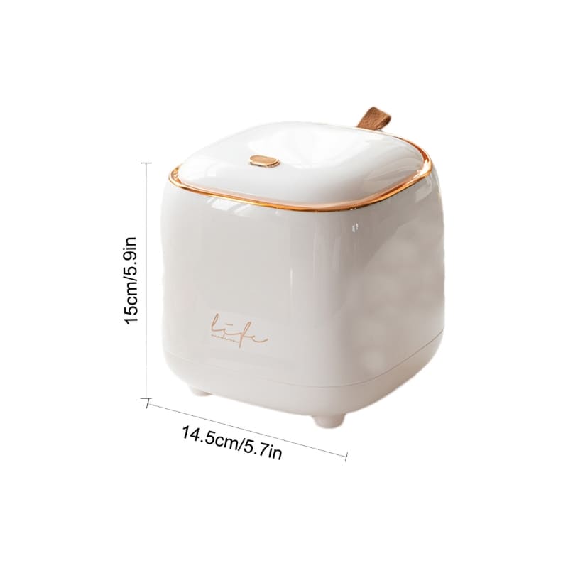 Lixeira de Mesa Luxo Decorativa Polihousi - Casa Farfelle