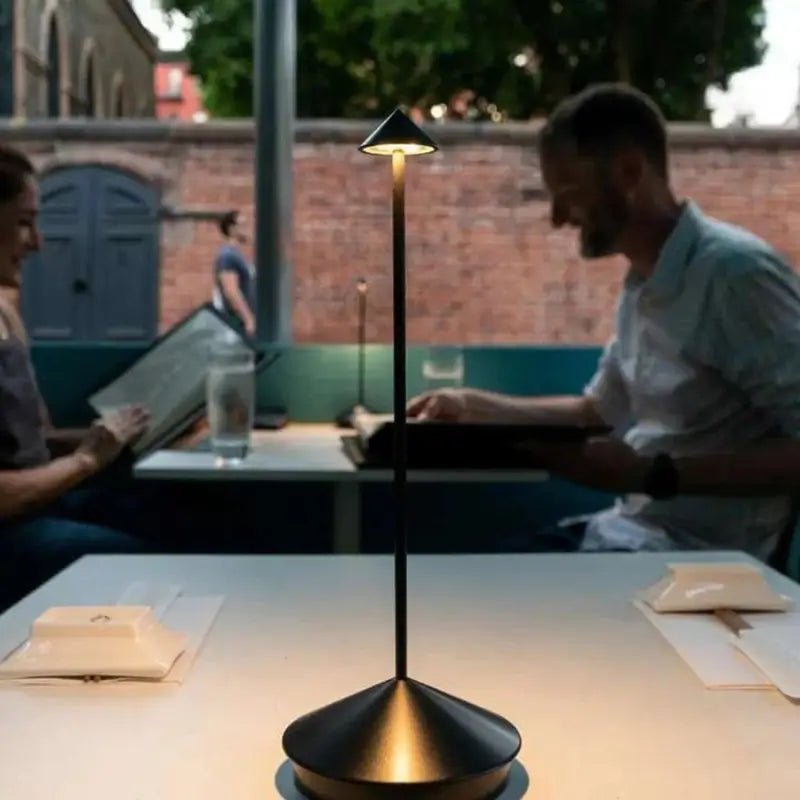 Luminária de Mesa Decorativa Sem Fio Recarregável - Casa Farfelle