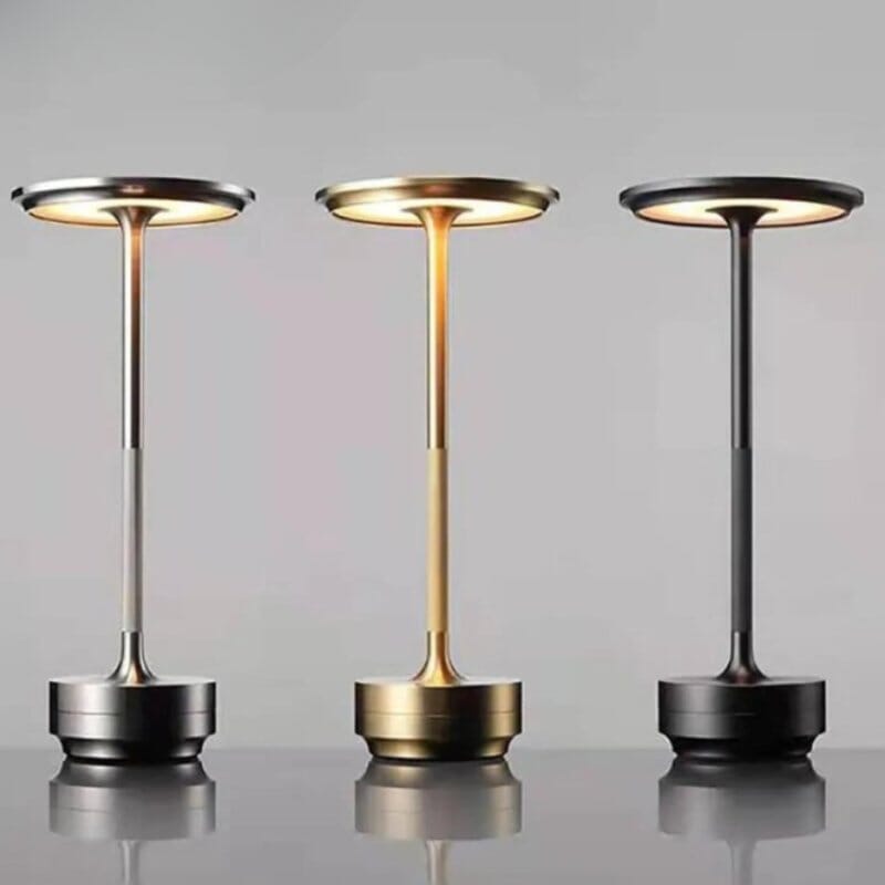 Luminária de Mesa LED Sem Fio 3 Tons de Luz - Casa Farfelle