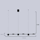 Lustre Moderno Para Sala Montreal - Casa Farfelle