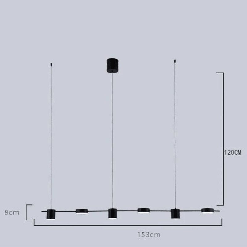 Lustre Moderno Para Sala Montreal - Casa Farfelle