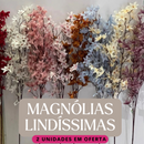 Magnólia Artificial para Decoração - kit com 2 Buquês - Casa Farfelle