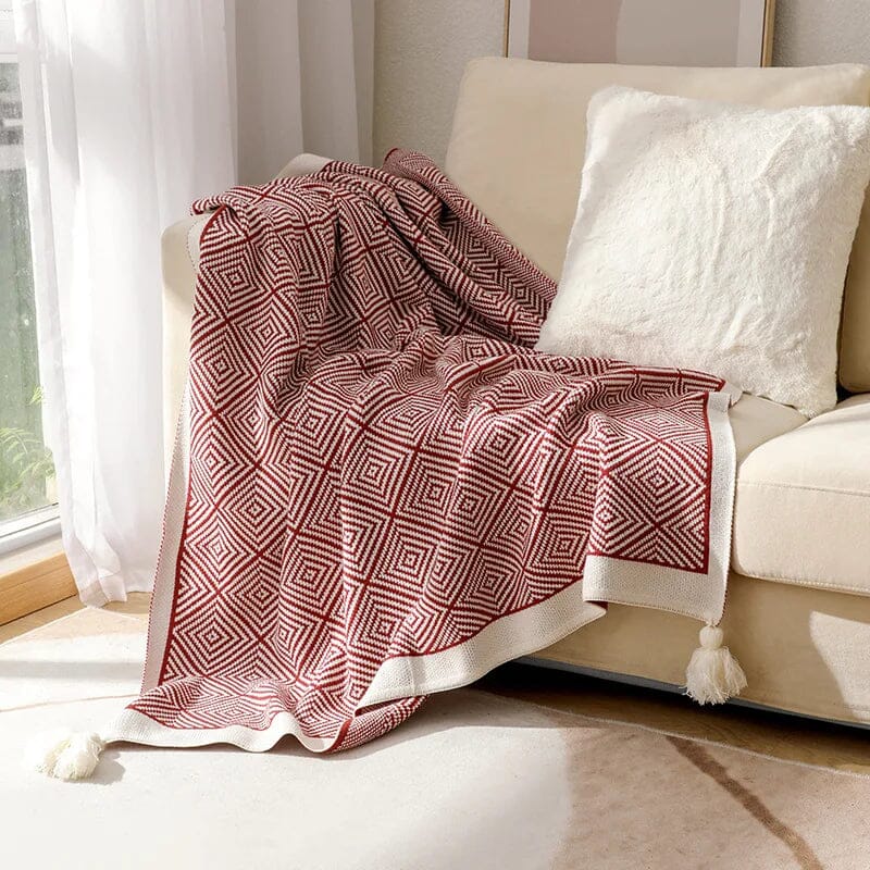 Manta de Algodão para Sofá Elidece - Casa Farfelle