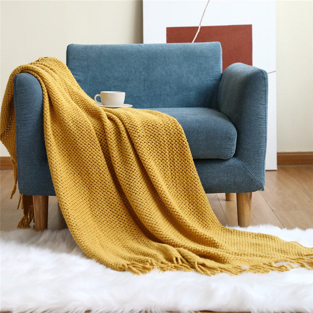 Manta de Cashmere para Sofá Lana - Casa Farfelle
