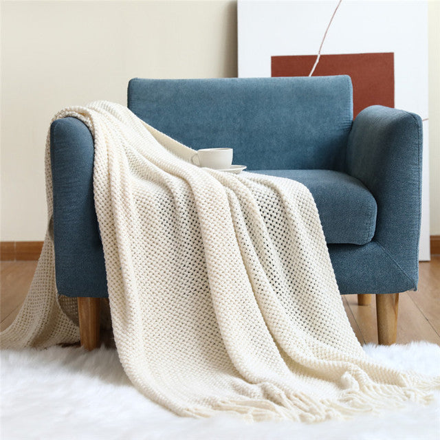 Manta de Cashmere para Sofá Lana - Casa Farfelle