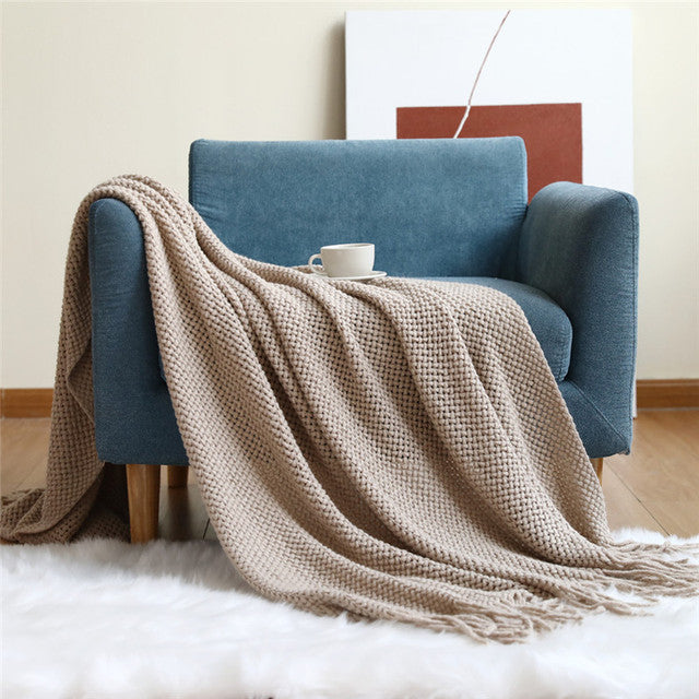 Manta de Cashmere para Sofá Lana - Casa Farfelle