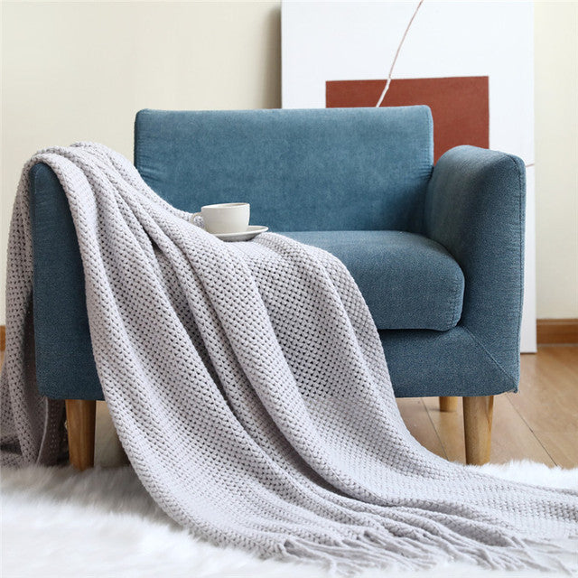 Manta de Cashmere para Sofá Lana - Casa Farfelle