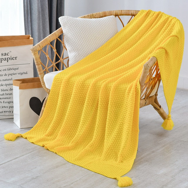 Manta de Tricô para Sofá Papul - Casa Farfelle
