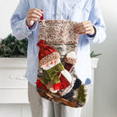 Meia Decorativa de Natal - Casa Farfelle