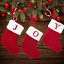 Meias de Natal Letras do Alfabeto - Casa Farfelle