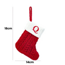 Meias de Natal Letras do Alfabeto - Casa Farfelle