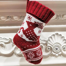 Meias de Natal Letras do Alfabeto - Casa Farfelle