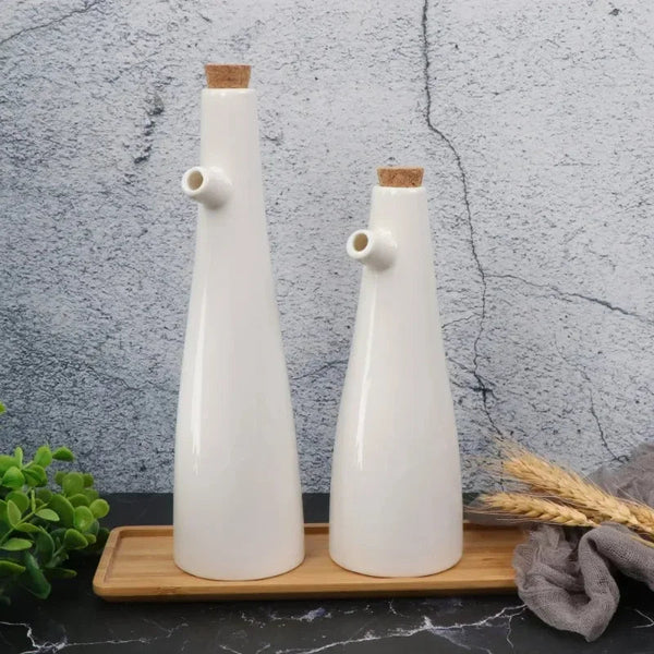 Mini Galheteiro em Cerâmica - 250ml ou 330ml - Casa Farfelle