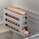 Organizador de Ovos Automático com 4 Camadas Deslizantes - Casa Farfelle