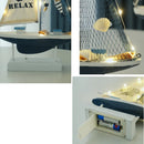 Ornamento Decorativo Barco à Vela com LED em Madeira - Casa Farfelle