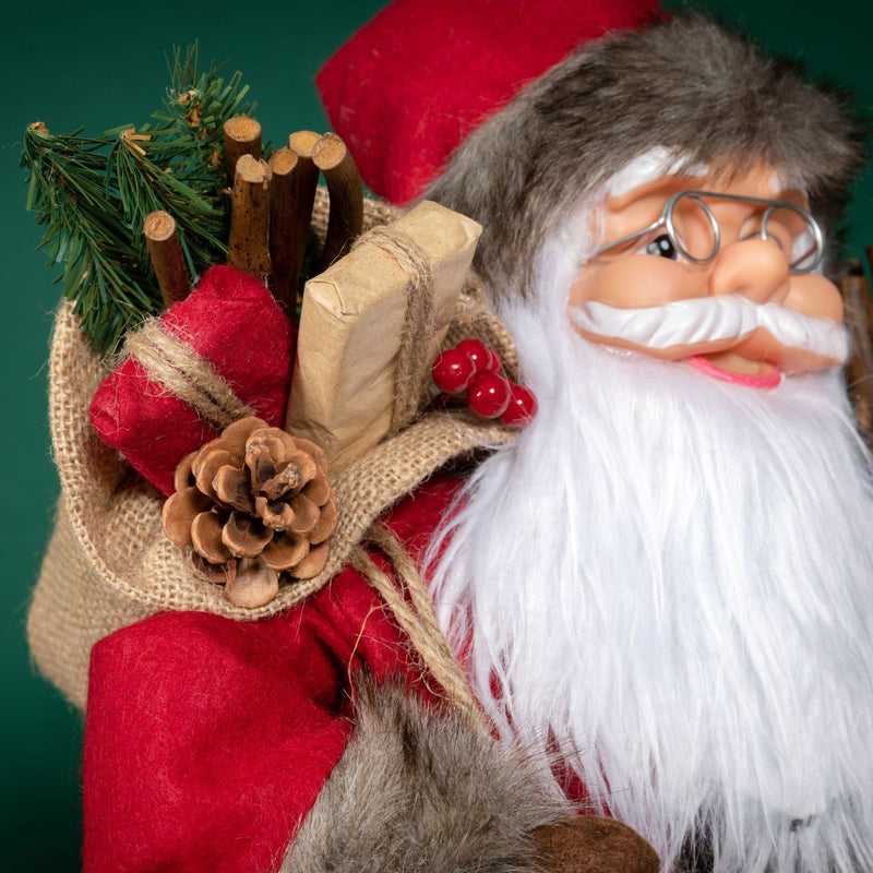 Ornamentos de Natal Papai Noel Decorativos para Decoração Natalina - Casa Farfelle