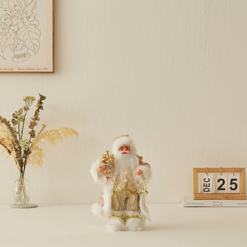 Ornamentos de Natal Papai Noel Decorativos para Decoração Natalina - Casa Farfelle