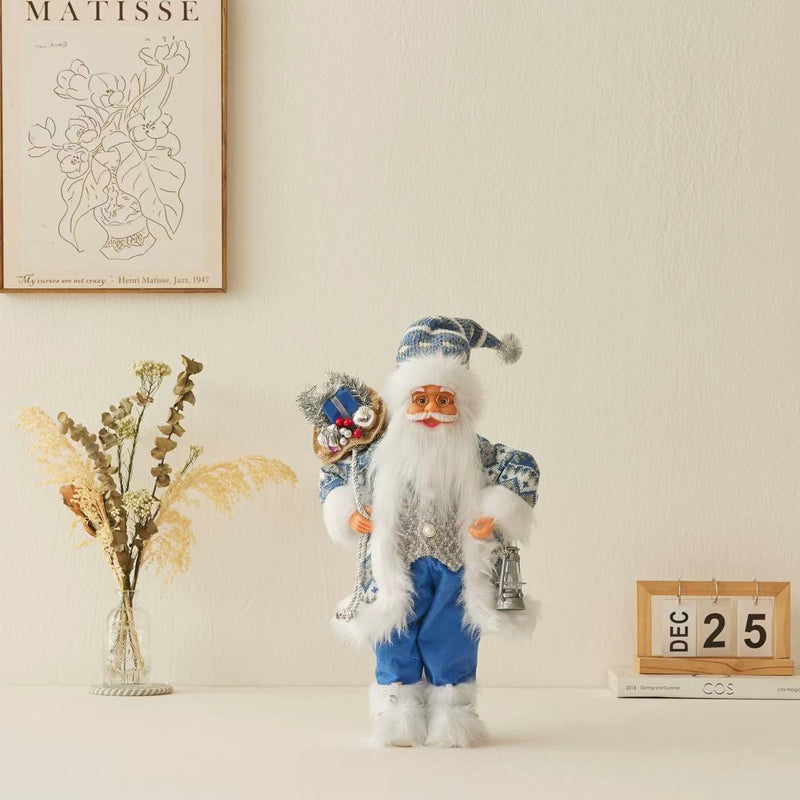 Ornamentos de Natal Papai Noel Decorativos para Decoração Natalina - Casa Farfelle